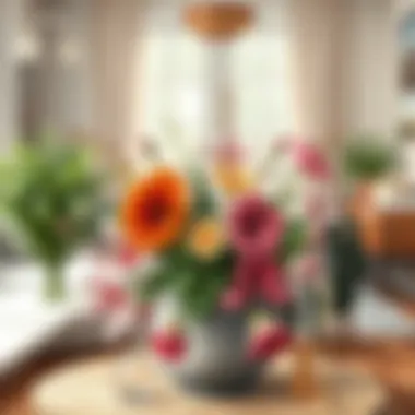 Decorative ideas using winter flowers in home decor